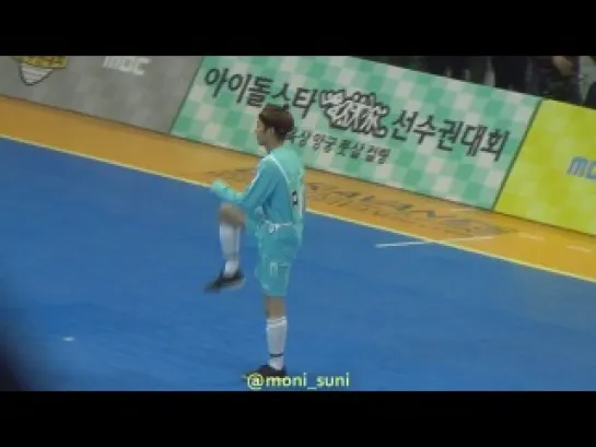 [FANCAM] 140113 Xiumin Focus @ MBC Idol Sports Chamnpionship [3]