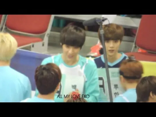 [FANCAM] 140113 Xiumin Focus  @ MBC Idol Sports Chamnpionship