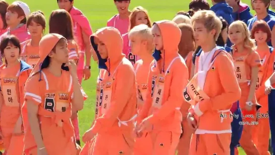 [FANCAM] 130903 EXO (Sehun Focus) @ MBC Idol Star Athletics Championship 2013