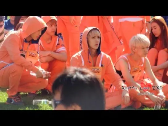 [FANCAM] 130903 EXO (Sehun, Luhan Focus) @ MBC Idol Star Athletics Championship 2013