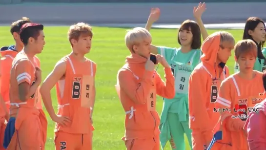 [FANCAM] 130903 EXO (Sehun Focus) @ MBC Idol Star Athletics Championship 2013