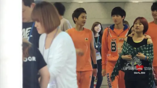 [FANCAM] 130903 EXO @ MBC Idol Sports Championships