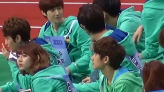 [VIDEO] 130128 Chanyeol & Suho Focus @ MBC Idol Championship