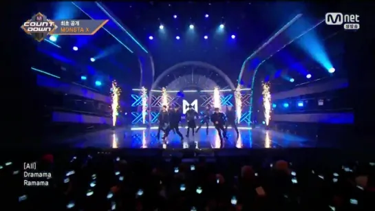 [VK][09.11.17] Monsta X - "Now or Never" + "DRAMARAMA" @ M!COUNTDOWN