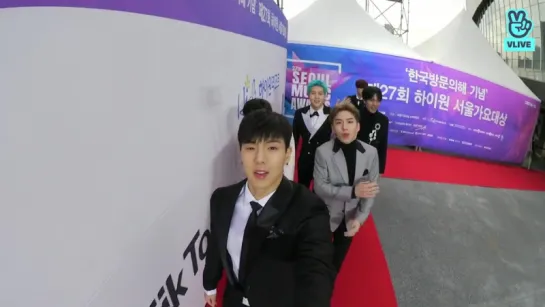 [VK][25.01.18] MONSTA X  Red Carpet @ 27th Seoul Music Award 2018