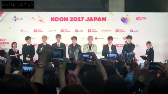 [VK][20.05.17][Fancam] Monsta X Red Carpet from KCON'17 in Japan