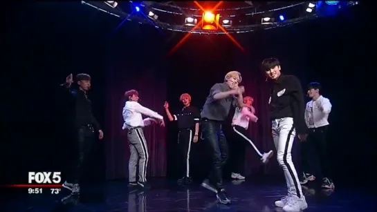 [VK][23.07.18] 'On Good Day New York' (Jealousy perfomance with MONSTA X) @FOX5NY