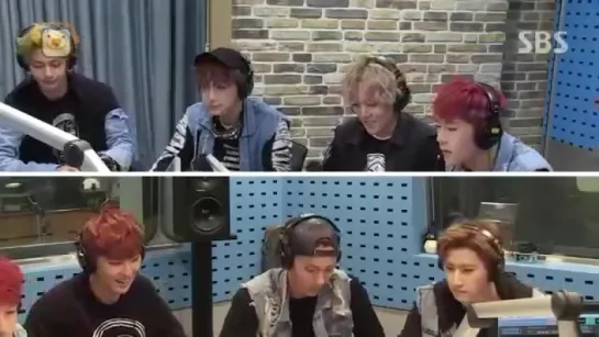 [VK] [14.09.15] Monsta X на радио Kim Chang Ryul  SBS Power FM Old School