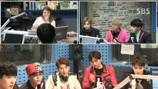 [VK] [27.05.15] Monsta X на SBS Power FM Lee Gukjoo's Young Street Radio