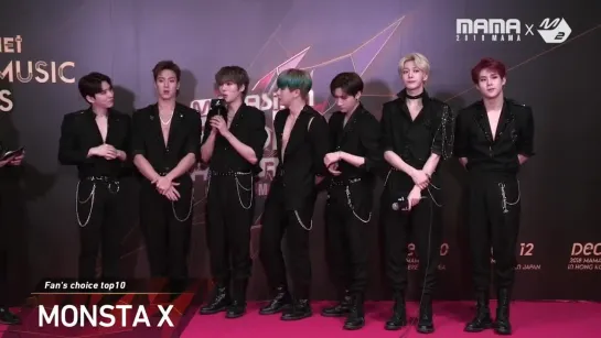 [VK][12.12.18] MONSTA X at Thank You Stage @ MAMA in Japan 2018 M2