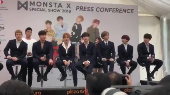 [VK][02.03.18][Fancam] Press-con  HSBC Music Festival 2018