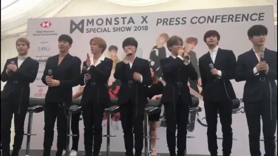 [VK][02.03.18][Fancam] Press-con  HSBC Music Festival 2018