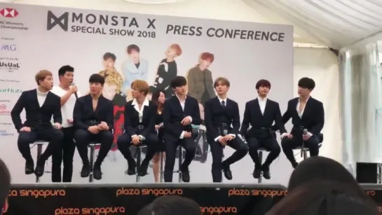 [VK][02.03.18][Fancam] Press-con  HSBC Music Festival 2018