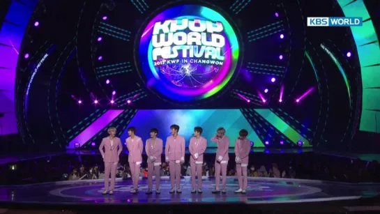 [VK][29.09.17]Monsta X -Intro+Shine forever + Beautiful + talk @ K-pop World Festival 2017