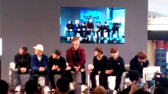 [VK] [30.11.2015] Monsta X на фанмитинге MAMA MEET&GREET @ Гонконг