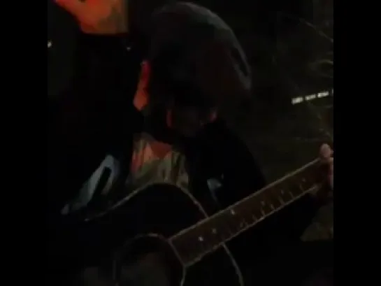 The Darling Buds - London gig 14-03-2014 - Jamie Campbell Bower - Phone Video 9