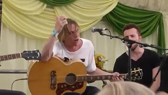 The Darling Buds Hurt Live Acoustic Guilfest 20 07 2014