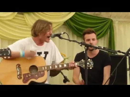 The Darling Buds Waiting Live Acoustic Guilfest 20 07 2014