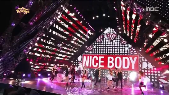 [PERF] 140816 Hyomin - Nice Body @ Music Core