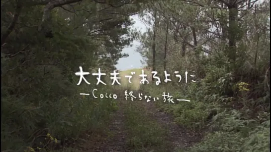 So I Can Be Alright: Cocco's Endless Journey / Daijôbu de aruyô ni: Cocco owaranai tabi (2008) dir. Hirokazu Koreeda