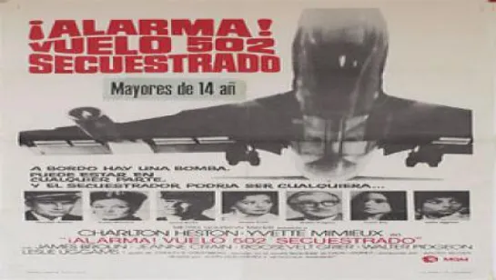 Charlton Heston.-Alarma vuelo 502 secuestrado.-(1972).Español