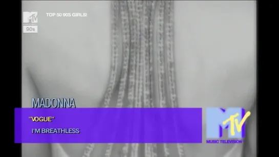 Madonna - Vogue (MTV 90s) TOP 50 00s Girls! 3 место