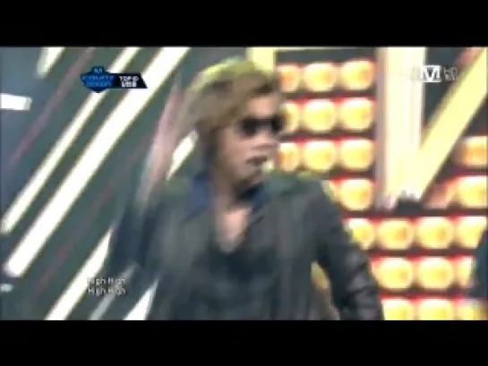 20111027 Kim Hyun Joong - Lucky Guy @ M! Countdown