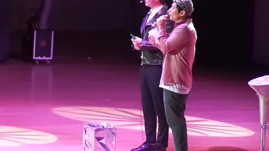 [Fancam] 20140112 Kim Hyung Jun - Talk @ Arequipa