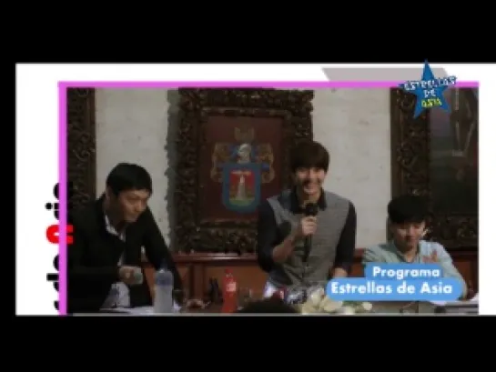 [Estrellas de Asia Video] Kim Hyung Jun - Fanmeeting in Arequipa, Peru Press Conference