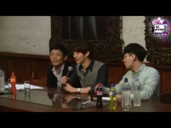 20140111 Kim Hyung Jun - Pressconference @ Arequipa, Peru