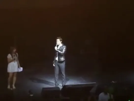 [FanCam] 20140115 Kim Hyung Jun - Talking + Always love you @ Fanmeeting in Santiago, Chile