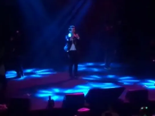 [FanCam] 20140115 Kim Hyung Jun - Just Let It Go @ Fanmeeting in Santiago, Chile