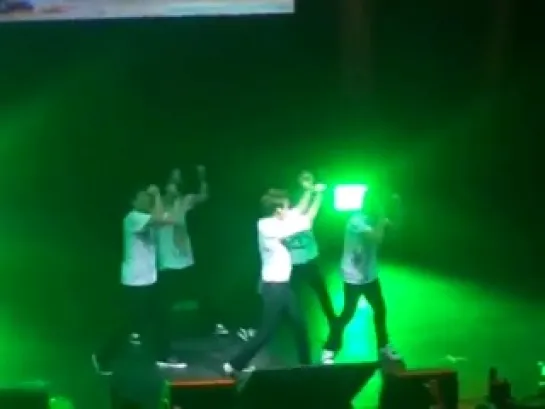 [FanCam] 20140115 Kim Hyung Jun - Dareun Yeoja, Malgo Neo @ Fanmeeting in Santiago, Chile