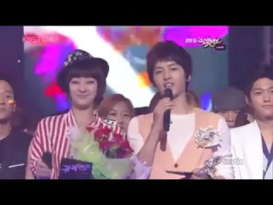 100618 KBS Music Bank- SS501 Win №1