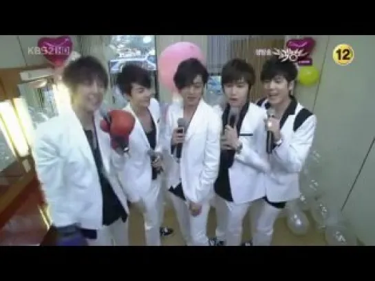 20100604 SS501 - Waiting Room @ Music Bank