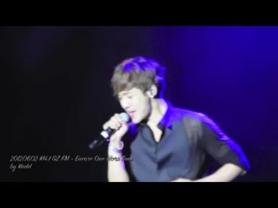 20120602 Kim Hyun Joong  - Encore One More Time @ GZ FM