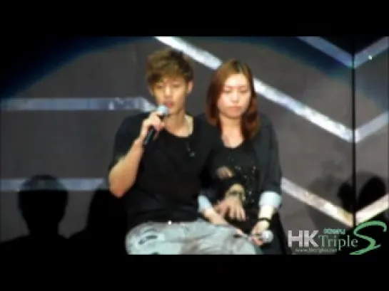 20120512 Kim Hyun Joong - Talk_2 @ FANMEETING TOUR 2012 IN HONGKONG