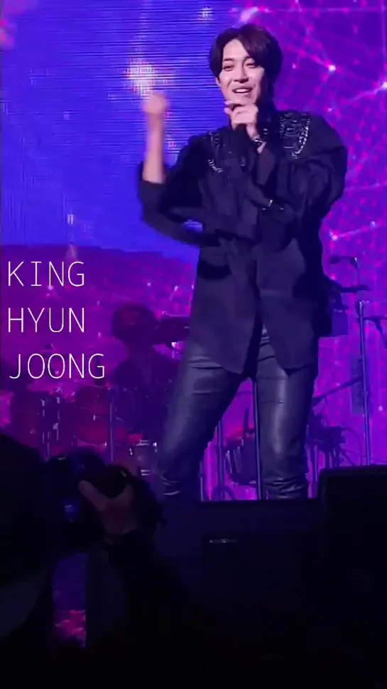 2019.11.15 Kim Hyun Joong World Tour BIO-RHYNHM in Seoul "Final Greeting." -- snow prince