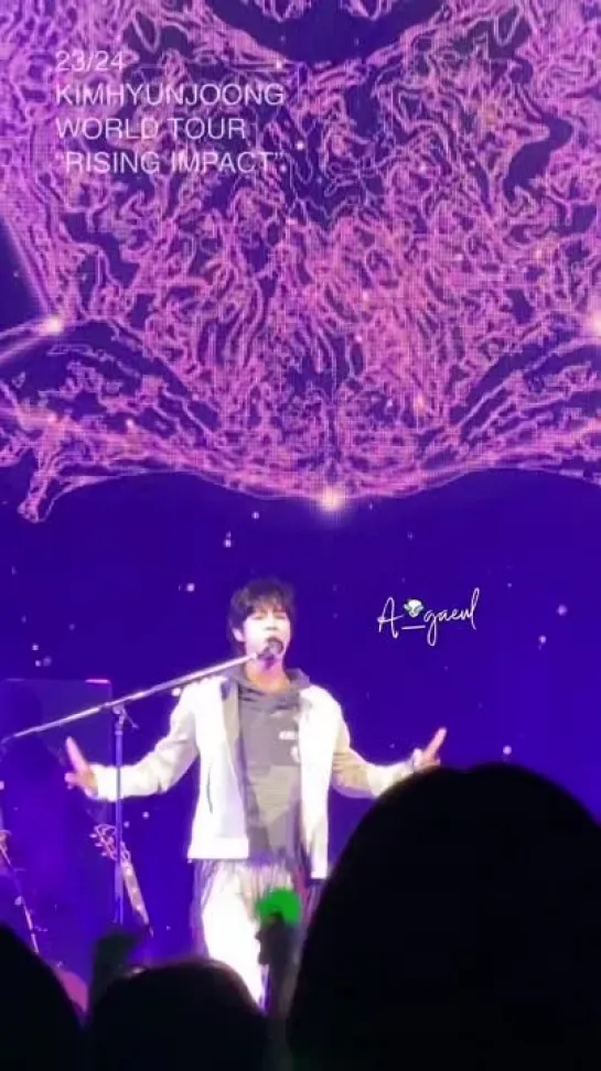 2023 10 28 KIM HYUN JOONG “RISING IMPACT” in OSAKA - 제발 / please