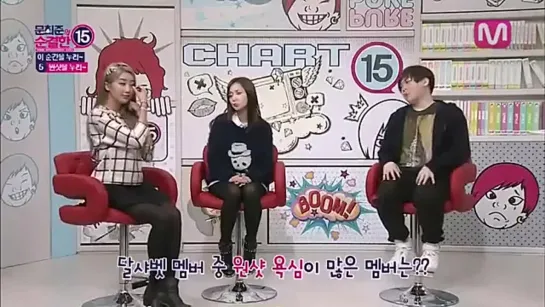 140108 MNET ‘Moon Hee Jun’s Pure 15’ Woohee and Subin