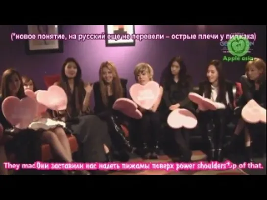 [INTERVIEW] SNSD - Exclusive Interview with Soshified (рус.саб)