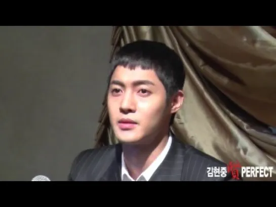 20131202 Kim Hyun Joong - Interview @ KBS Drama 'Inpiring Ganeration' Showcase