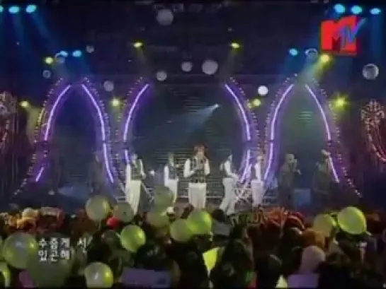 20060120 SS501 - Snow Prince @ MTV Live Wow