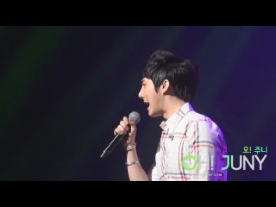 20130309 Kim Hyung Jun - 사랑합니다 (I love you) @ THE FIRST Concert in Seoul