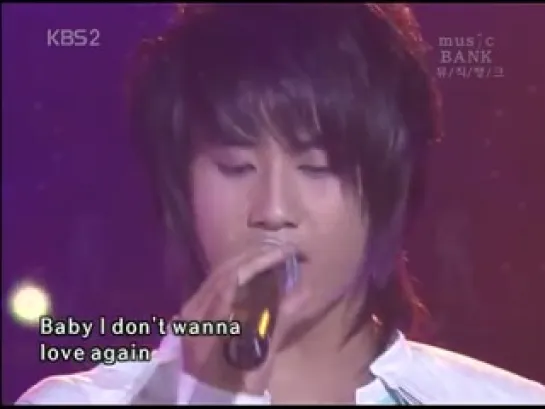 20050821 SS501 - Never Again @ Music Bank