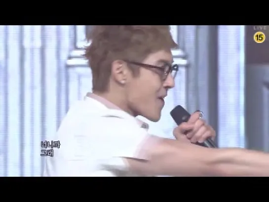 110724 Kim Hyun-Joong - Kiss Kiss @ Inkigayo