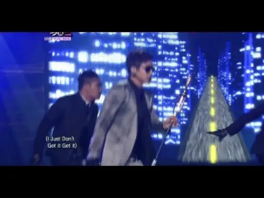 20110610 Kim Hyun Joong - Please @ Music Bank  Comeback Stage