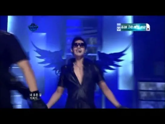 20110609 Kim Hyun Joong - Break Down @ Mnet Countdown Comeback Stage