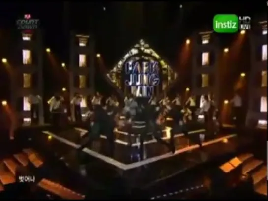 20110120 Park Jung Min - Not Alone @ Mnet Countdown