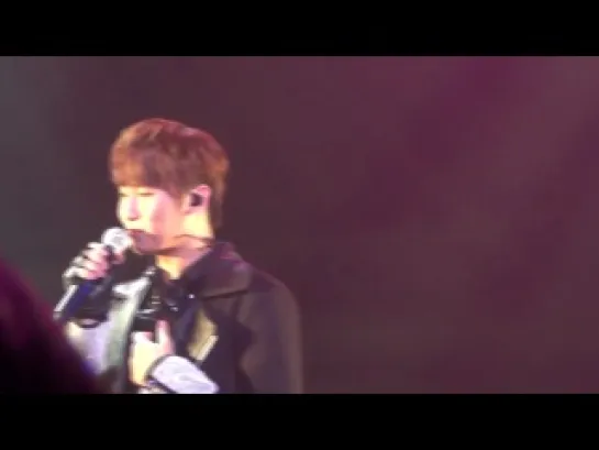 20120922 Heo Young saeng - Love song @ Overjoyed tokyo concert